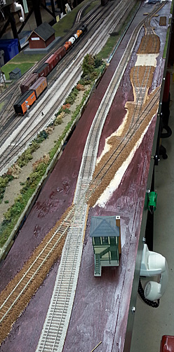 The new arrangement at CW Tower (in progress)