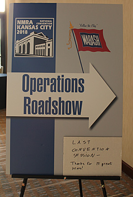 Corridor sign leading to the ORS layout