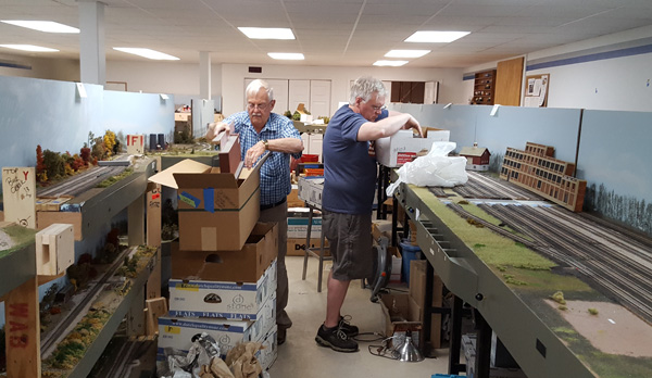 Packing buildings for the trip to Kansas City