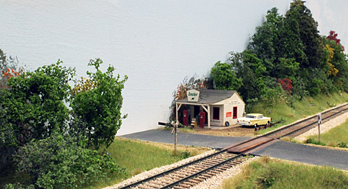 A Sinclair gas station, west of Burrows